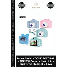 Floranova Delux Serisi Çoçuk Fotoraf Makinesi Eğlence Ürünü Anı Biriktirme Hediyelik Eşya