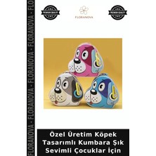 Floranova Özel Üretim Köpek Tasarımlı Kumbara Şık Sevimli Çocuklar Için