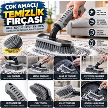 Akıllı Bayi Saplı Halı, Koltuk ve Araç Temizlik Fırçası – Çok Amaçlı Iç & Dış Oto, Ev ve Ofis Kul