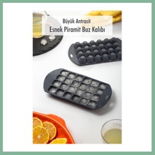 Bşk Virgo Büyük Antrasit Piramit Buz Kalıbı (13*24*2 Cm) BSK2026