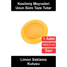 Wonara #limonsaklamakutusu Limon Şeklinde Esnek Silikon Yiyecek Saklama Kutusu Hava Geçirmez Kesilmiş Meyve Sebze Avokado Tazelik Koruyucu Bulaşık Makinesinde Yıkanabilir Yeniden Kullanılabilir Mutfak Gereci