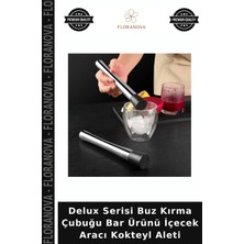 Floranova Delux Serisi Buz Kırma Çubuğu Bar Ürünü Içecek Aracı Kokteyl Aleti