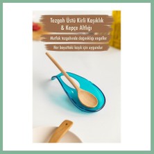 Bşk Virgo Akrilik Aquamarin Tezgah Üstü Kirli Kaşıklık & Kepçe Altlığı BSK2026