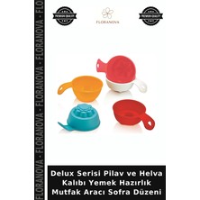 Floranova Delux Serisi Pilav ve Helva Kalıbı Yemek Hazırlık Mutfak Aracı Sofra Düzeni