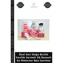 Floranova Özel Seri Doğa Bicilik Yenilik Sevimli 3D Desenli Su Matarası Bpa Içermez