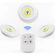 TCX Uzaktan Kumandalı Çok Amaçlı Yapışkanlı Kablosuz LED Spot Lamba
