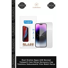 Floranova Özel Üretim Oppo A38 Normal Temperli Cam Ekran Koruyucu Cep Telefonu Dokunmatik Film Mobil Parça