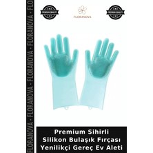 Floranova Premium Sihirli Silikon Bulaşık Fırçası Yenilikçi Gereç Ev Aleti