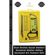 Floranova Özel Üretim Sanat Aletleri Sanatsal Aletler Atölye Gereçleri Kıl Testere Seti
