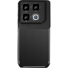 Urfakent Infinix Gt 20 Pro Kılıf Auto Focus Karbon Kapak - Siyah