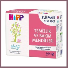 Bezos Temizlik ve Bakım Mendili 3'lü 168 Yaprak Bzss
