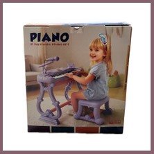Bezos URT033-003 Ayaklı 37 Tuş Piano Org - Lila Bzss
