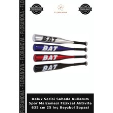 Floranova Delux Serisi Sahada Kullanım Spor Malzemesi Fiziksel Aktivite 635 cm 25 Inç Beyzbol Sopasi