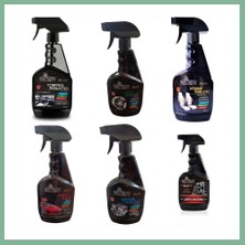 Bşk Virgo 6'lı Araç Bakım Seti Torpido Jant Döşeme Motor Lastik Parlatıcı Hızlı Cila Spreyi 500 ml BSK2026