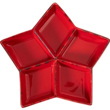 Mudo Home Star Bölmeli̇ Sunum Tabaği 27CM