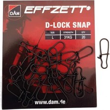 Dam D-Lock Snaps 20 Adet