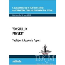 TeknoKapsül 6. Uluslararası Suç ve Ceza Film Festivali Yoksulluk Tebliğler
