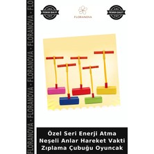Floranova Özel Seri Enerji Atma Neşeli Anlar Hareket Vakti Zıplama Çubuğu Oyuncak