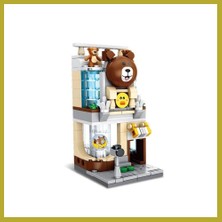 Bezos P657043 Butik Dükkanı 249 Parça Block Oyuncak Bcks
