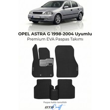 Otocraft Opel Astra G 1998-2004 Uyumlu Araca Özel 3D Havuzlu Eva Oto Paspas Takımı 5 Parça Siyah
