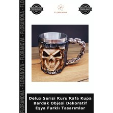 Floranova Delux Serisi Kuru Kafa Kupa Bardak Objesi Dekoratif Eşya Farklı Tasarımlar