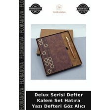 Floranova Delux Serisi Defter Kalem Set Hatıra Yazı Defteri Göz Alıcı