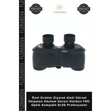 Floranova Özel Üretim Ziyaret Aleti Görsel Ekipman Gözlem Gereci Dürbün Fmc Optik Kompakt 8X30 Profesyonel