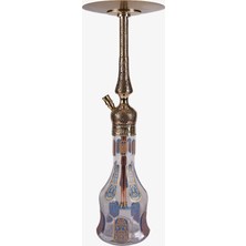 YT Shisha Yt Classic 67 Yaldızlı Nargile Mavi