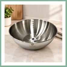 Bşk Virgo Çelik Salata ve Çırpma Kasesi 31 cm BSK2026