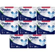 Giggles Yetişkin Bezi Emici Külot S - Küçük - Small 240 Adet