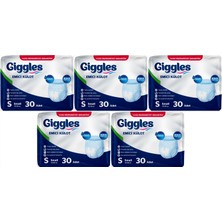 Giggles Yetişkin Bezi Emici Külot S - Küçük - Small 150 Adet