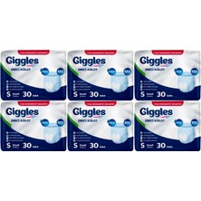 Giggles Yetişkin Bezi Emici Külot S - Küçük - Small 180 Adet