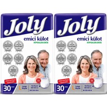 Joly Emici Külot Yetişkin Bezi L - Büyük - Large 60 Adet