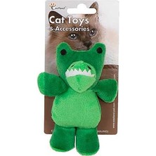 Hilera Eastland Kedi Otlu Peluş Timsah Kedi Oyuncağı 12CM