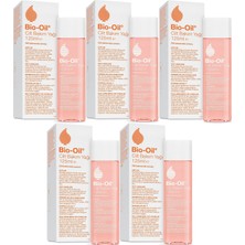 Bio-Oil Çatlak Oluşumunu Önleyici Cilt Bakım Yağı 125ML (Yeni Formül) (5 Li Set)