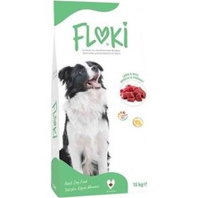 Hilera Floki Kuzulu ve Pirinçli Yetişkin Köpek Maması 15KG