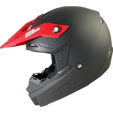 Mts N600 Cross Kask Mat Siyah XLARGE