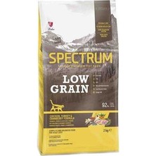 Hilera Spectrum Düşük Tahıllı Tavuk Hindi ve Kızılcıklı Yetişkin Kedi Maması 2kg