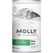 Hilera Molly Ezme Tavuklu Kısırlaştırılmış Kedi Konservesi 395GR