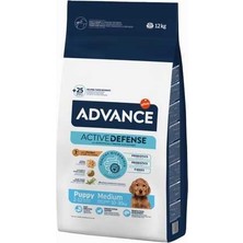 Hilera Advance Puppy Tavuklu Orta Irk Yavru Köpek Maması 12KG