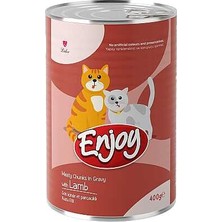 Hilera Enjoy Sos Içinde Kuzu Etli Yetişkin Kedi Konservesi 400GR