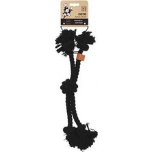 Hilera M-Pets Coto Cross Örgü Oyuncak Siyah 60CM