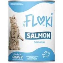 Hilera Floki Somonlu Sos Içinde Yetişkin Kedi Konservesi 400GR