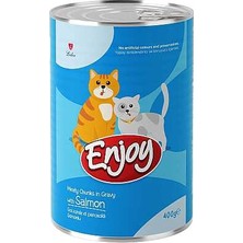 Hilera Enjoy Sos Içinde Somon Balıklı Yetişkin Kedi Konservesi 400GR
