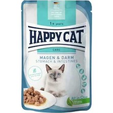 Hilera Happy Cat Mide ve Bağırsak Sağlığı Için Yetişkin Kedi Yaş Maması 85GR