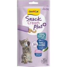Hilera Gimcat Ton Balıklı ve Kabaklı Yavru Kediler Için Krema Kedi Ödül Maması 6X15GR