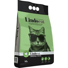 Hilera Lindocat Original Ince Taneli Kokusuz Topaklanan Kedi Kumu 10LT
