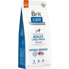 Hilera Brit Care Mono Protein Hipoalerjenik Kuzulu Büyük Irk Yetişkin Köpek Maması 12KG