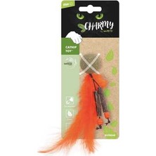 Hilera M-Pets Charmy Bugbear Kedi Otlu Kedi Oyuncağı Turuncu