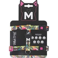 Hilera M-Pets Urbanstyle Graffiti Active Köpek Göğüs Tasması (Xs)